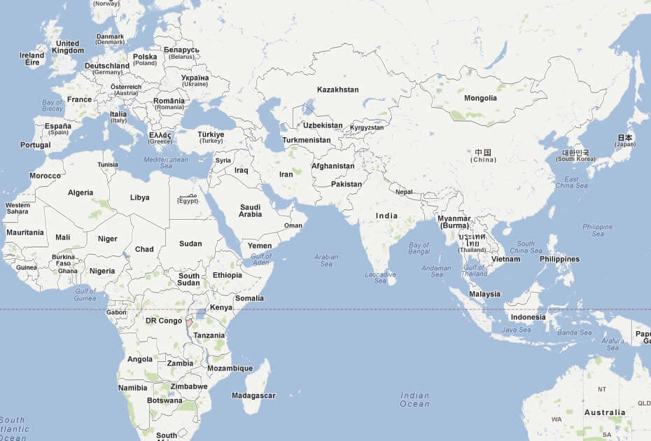 map of burundi world